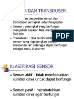 Sensor Dan Transduser