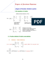 Multi-Degree of Freedom Systems: 1. General