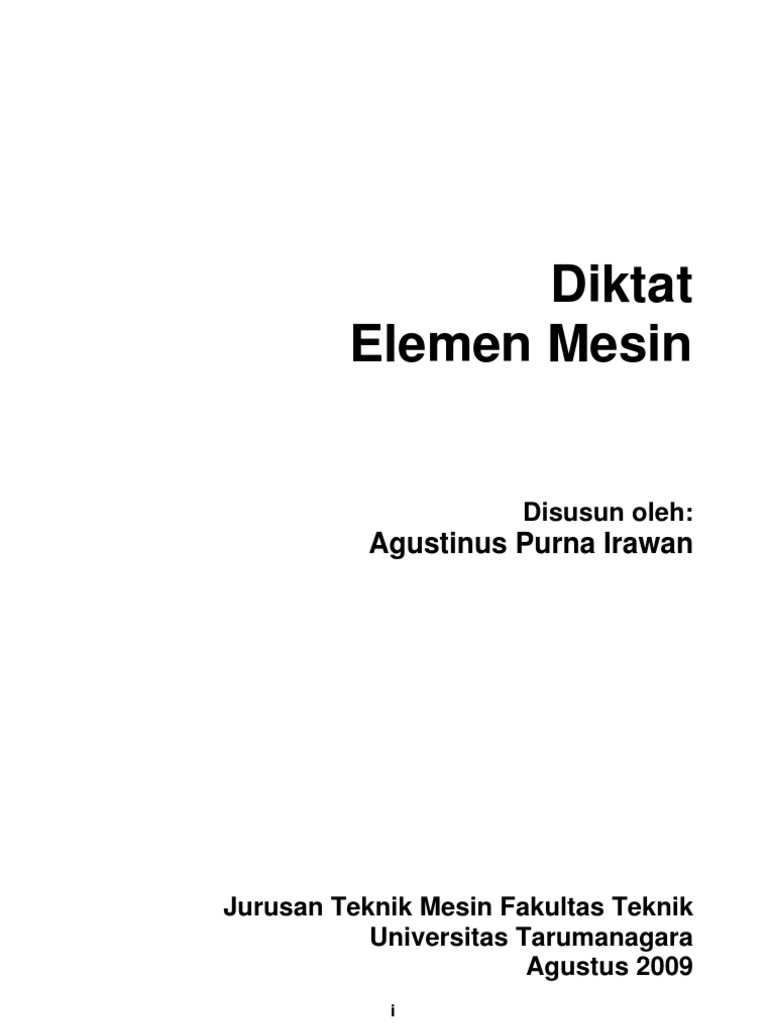 Elemen Mesin