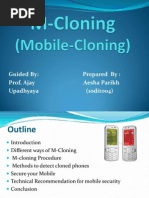 Mobile Cloning