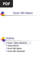Excel VBA Object Model | PDF