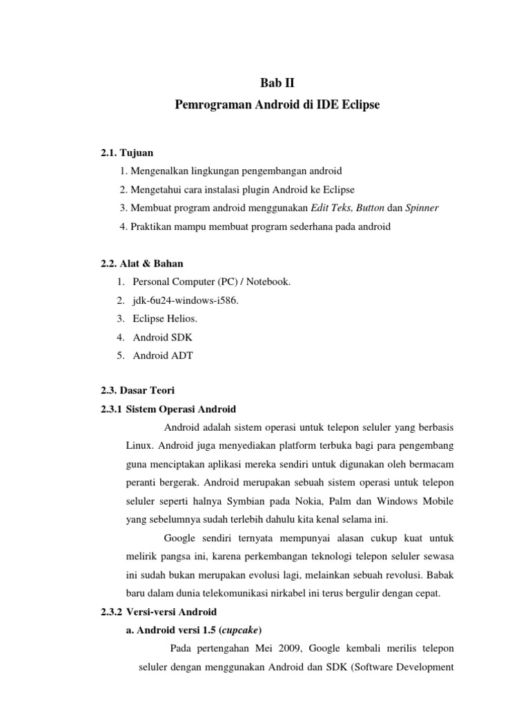 laporan praktikum Android laporan praktikum Android