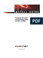 FortiGate-60 Series Install Guide