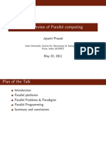 Intro Parallel Computation