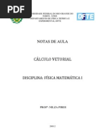 Análise Vetorial (Notas de Aula Prof. Nilza Pires - UFRN)