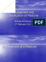 2011 02 28 Development Classification of Medicine