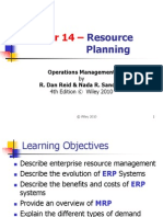 Resource Planning