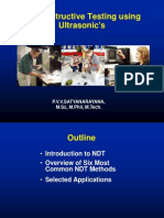 Ultrasonics NDT Testing