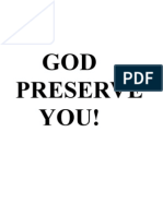 God Preserve You