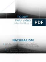 Naturalism Into