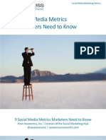 9 Social Marketing Metrics You Need to Know
