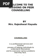 Peer Counselling