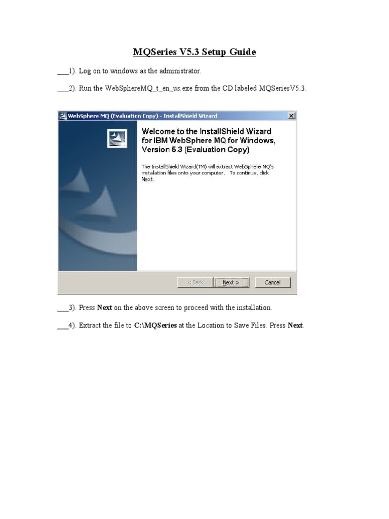 Mqseries V5.3 Setup Guide | PDF | Technology & Engineering