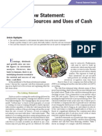 Financial Statement Analysis for Cash Flow Statement