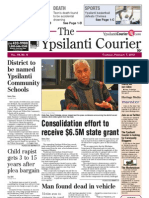 Ypsilanti Courier Front Page Feb. 7, 2013