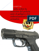 Estudio Sobre La Reaccion Del Policia Ante El Peligro y Los Enfrentamientos Armados PDF