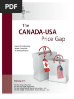 The Canada-USA price gap