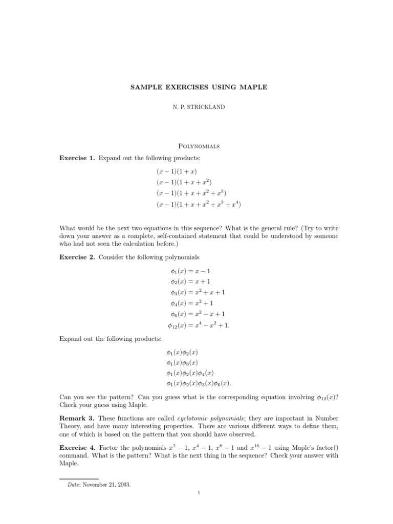 Examples | PDF | Teaching Methods & Materials | Science & Mathematics