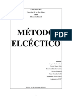 Método Ecléctico