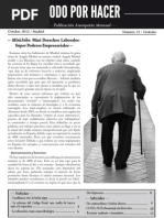 Todo por Hacer, nº 21, octubre 2012