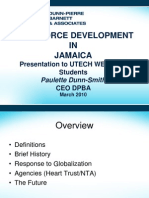 Workforce Development in Jamaica