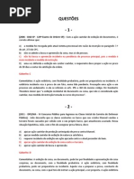 Processo Civil V - Questões (6)
