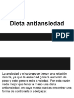 Dieta Antiansiedad