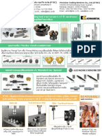 PTSC Renishaw Probe and Kennametal  AMEC Vardex Cutting tool Thailand