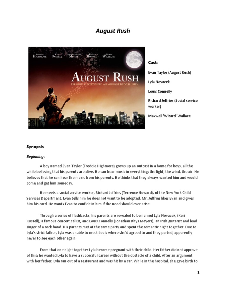 August Rush: Sebuah Simfoni Kehidupan yang Mencari Melodi Rumah