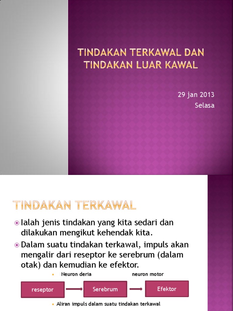 Tindakan Terkawal Dan Tindakan Luar Kawal Pdf