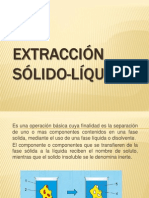 Extracción Solido-Liquido