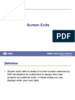 Screen Exits