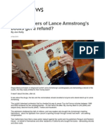 Should Buyers of Lance Armstrong's Books Get A Refund?: Magazine