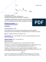 Betahistine Hydrochloride