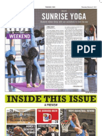 The University Daily Kansan: Sunrise Yoga