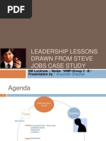 Download Steve Jobs - Leadership Style by Anuvinder Chauhan SN124297916 doc pdf
