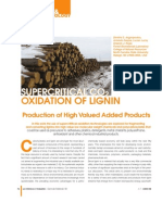 Supercritical Co Oxidation of Lignin