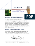 Vanillin: Is This It The Same As Vanilla?