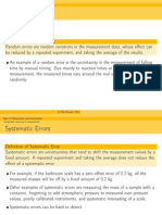 Topic 1: Uncertainties and Propagation of Error