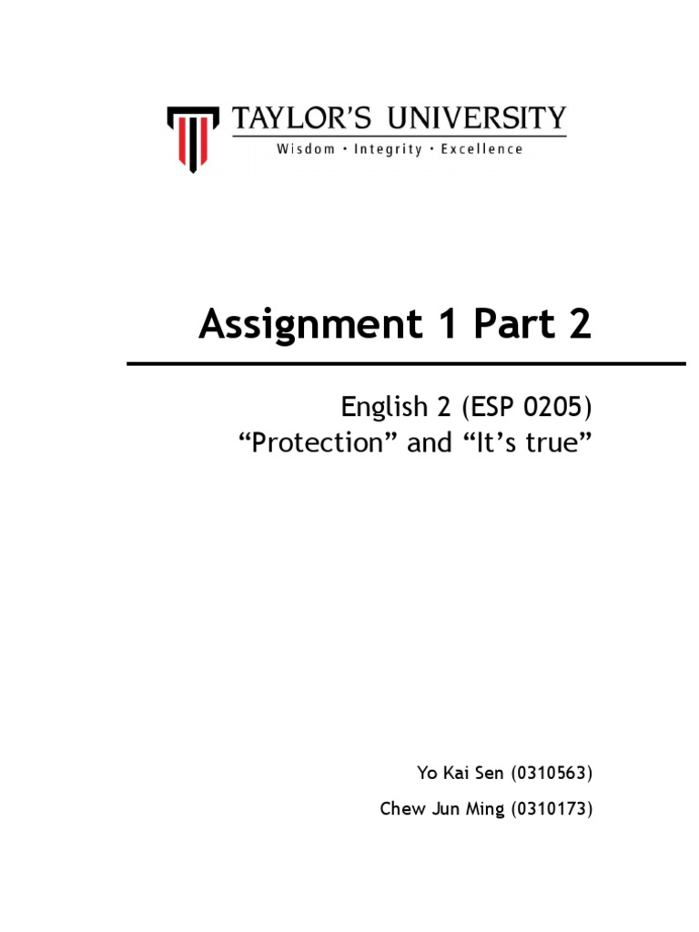 Completed Assignment 1 Part 2 | PDF | Paint | Natural Environment