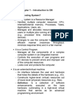 Chapter 1 - Introduction To OS What Is An Operating System?: Prepared by Dr. Amjad Mahmood