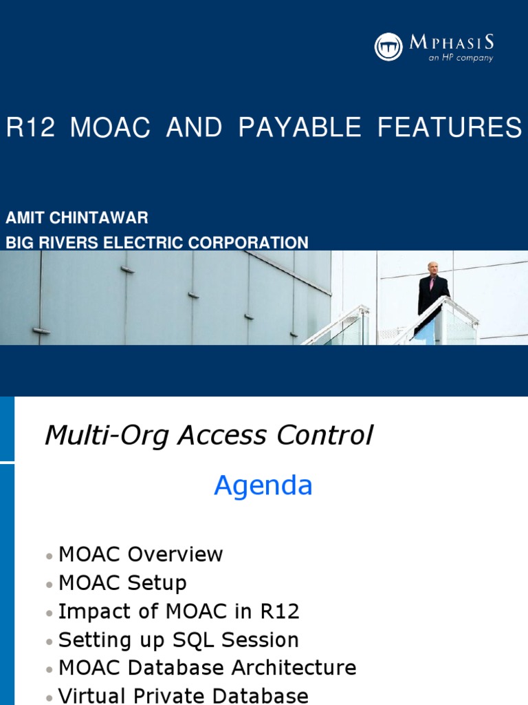 R12 MOAC and Payable Features Overview | PDF