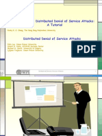 Defending Against Distributed Denial of Service Attacks: A Tutorial