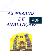 As Provas de Avaliação