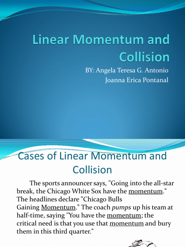 Understanding Momentum and Collisions | PDF | Momentum | Collision