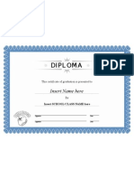 Diploma Bulldog A4