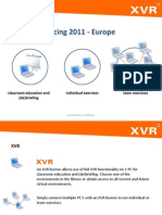 2011 XVR Pricing (Europe)