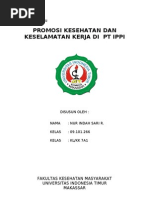Download Promosi K3 Di PT IPPI by Indah Rachman SN124331222 doc pdf
