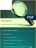 Term Project #2: Recruitment Strategy of BPO/KPO & A Retail Firm