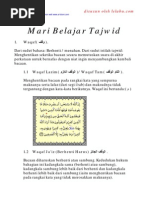 Contoh Karangan Jenis Cerita Tahap 1